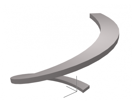 Curved ramp objects for ArchiCAD