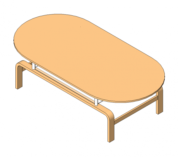 Coffee Table rounded edges
