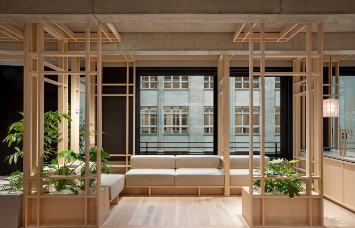 Trabajo de la naturaleza: 6 oficinas con diseño de espíritu biológico