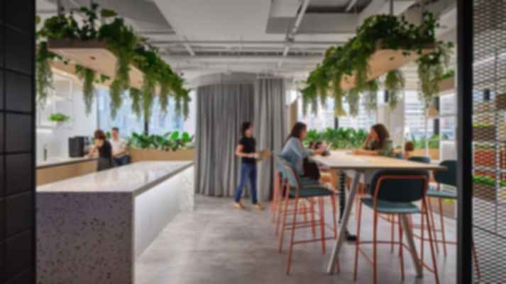 Más allá del escritorio: espacios de trabajo para concentrarse y colaborar