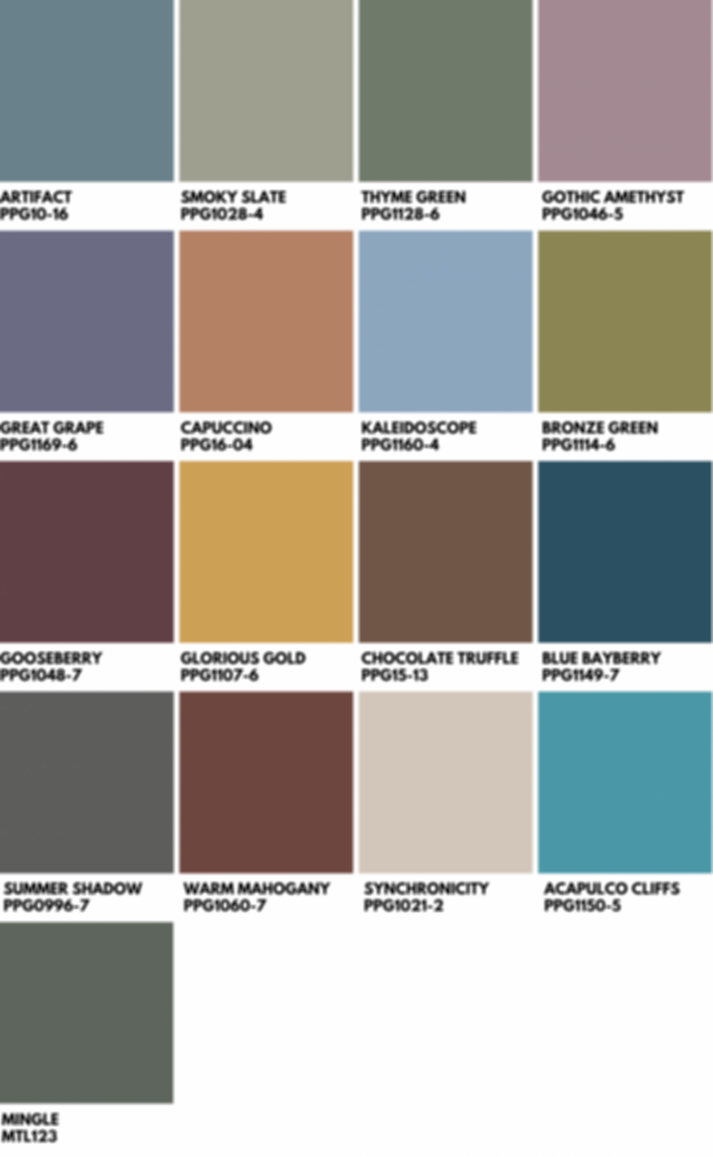 Pittsburgh Paints Co. 2027 Color of the Year