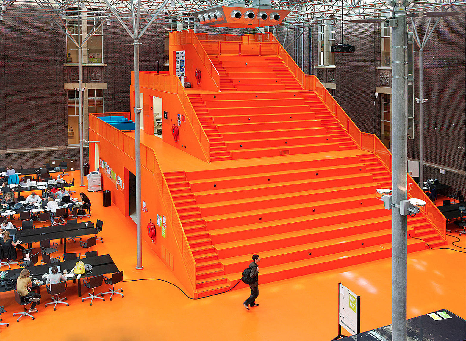 The Why Factory Grandstand - Front View - modlar.com