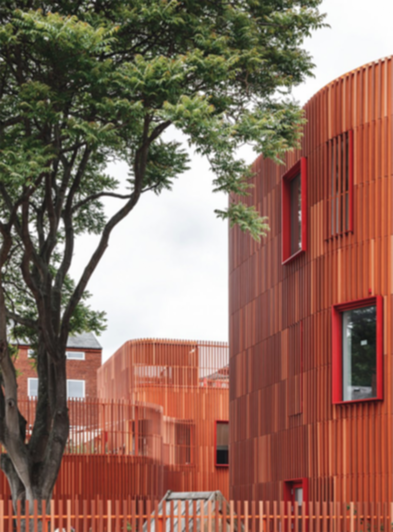  Forfatterhuset Kindergarten - Exterior - modlar.com Illustration 