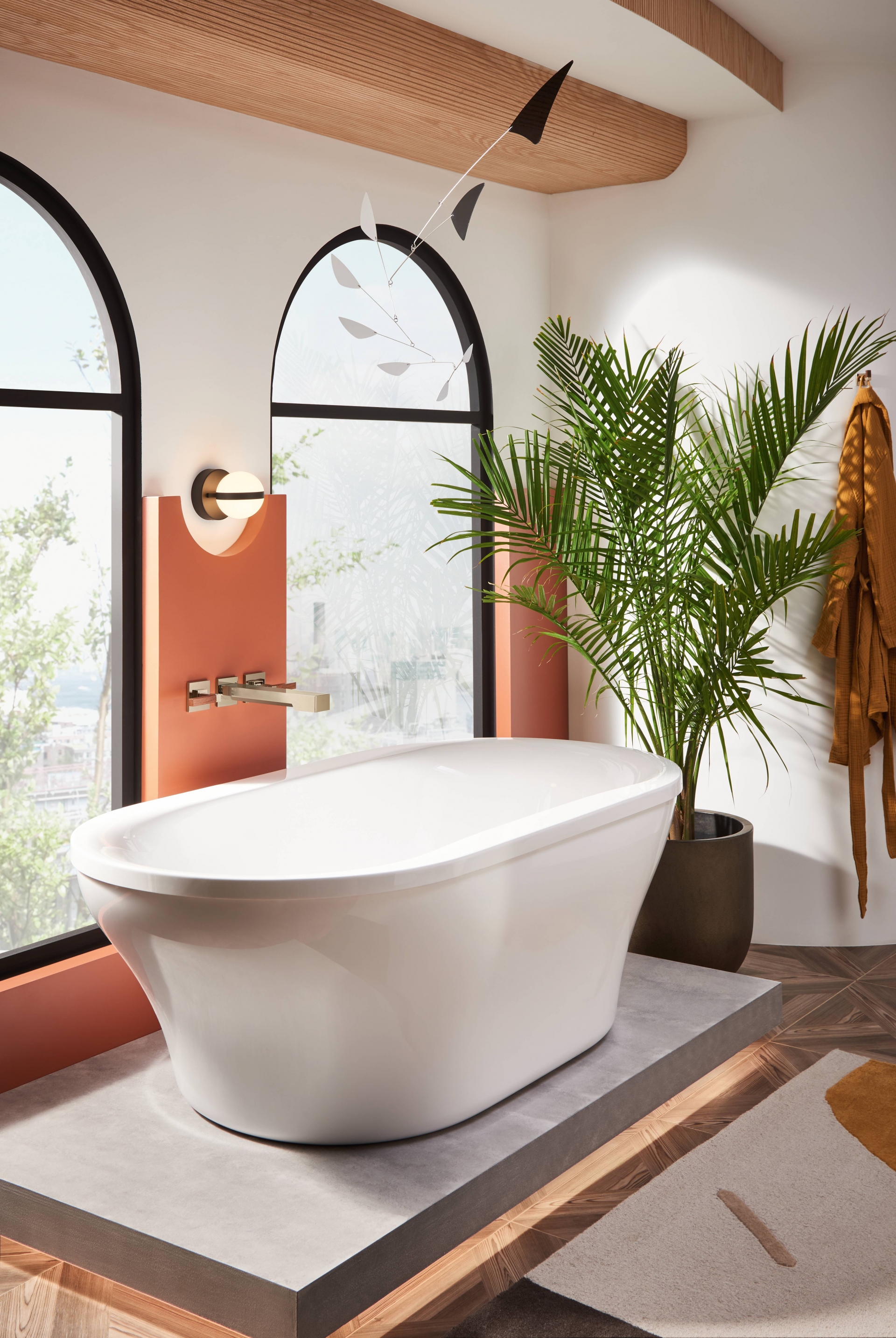 Arch View Modern Elevated Bathroom - modlar.com