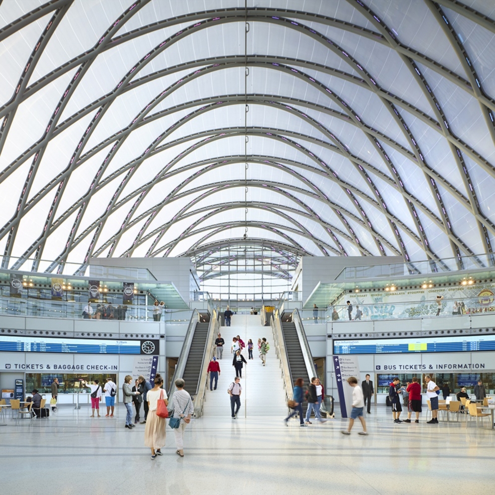 Anaheim Regional Transportation Intermodal Center - Interior - modlar.com
