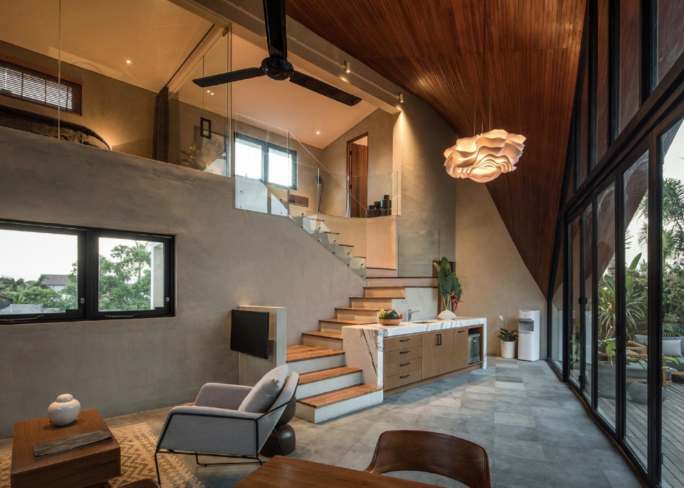 River Studio - Living Area - modlar.com