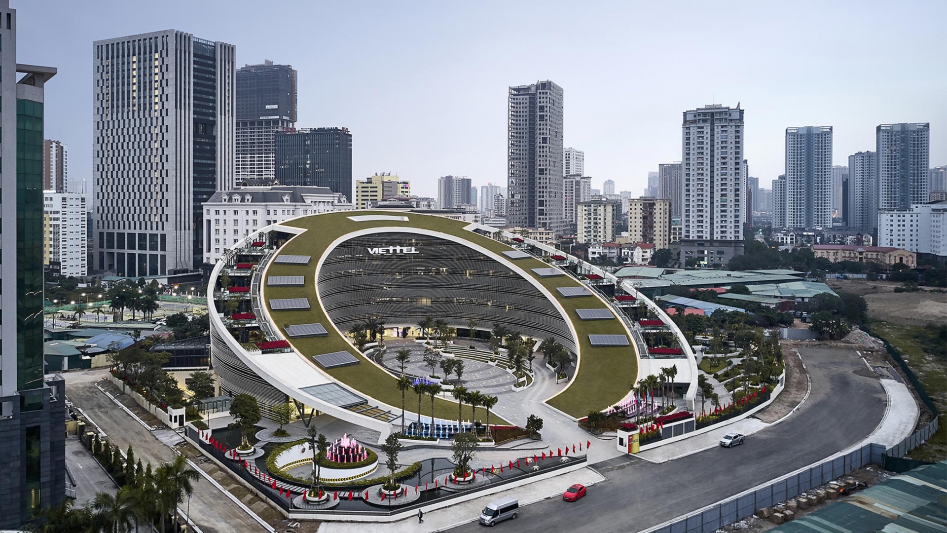 Instituto Nacional de Estadistica Headquarters Exterior