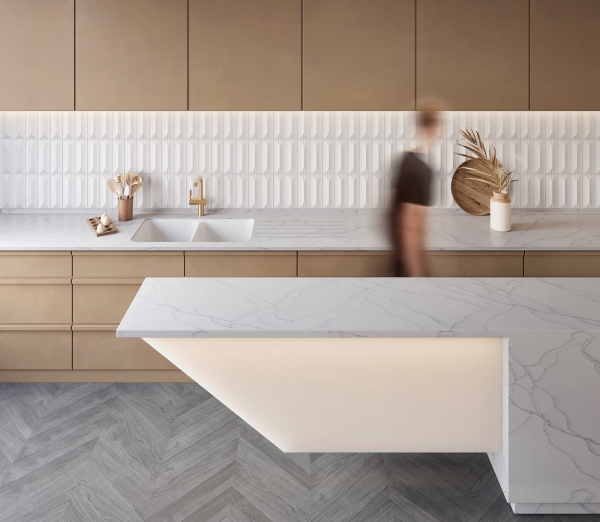 Earthtone Kitchen Interior - modlar.com