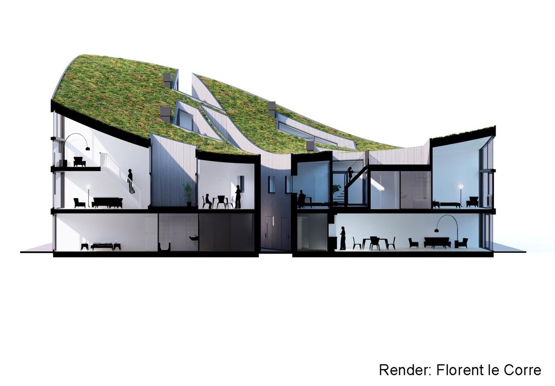 Funnen Blok K, Funenpark - Exterior - modlar.com