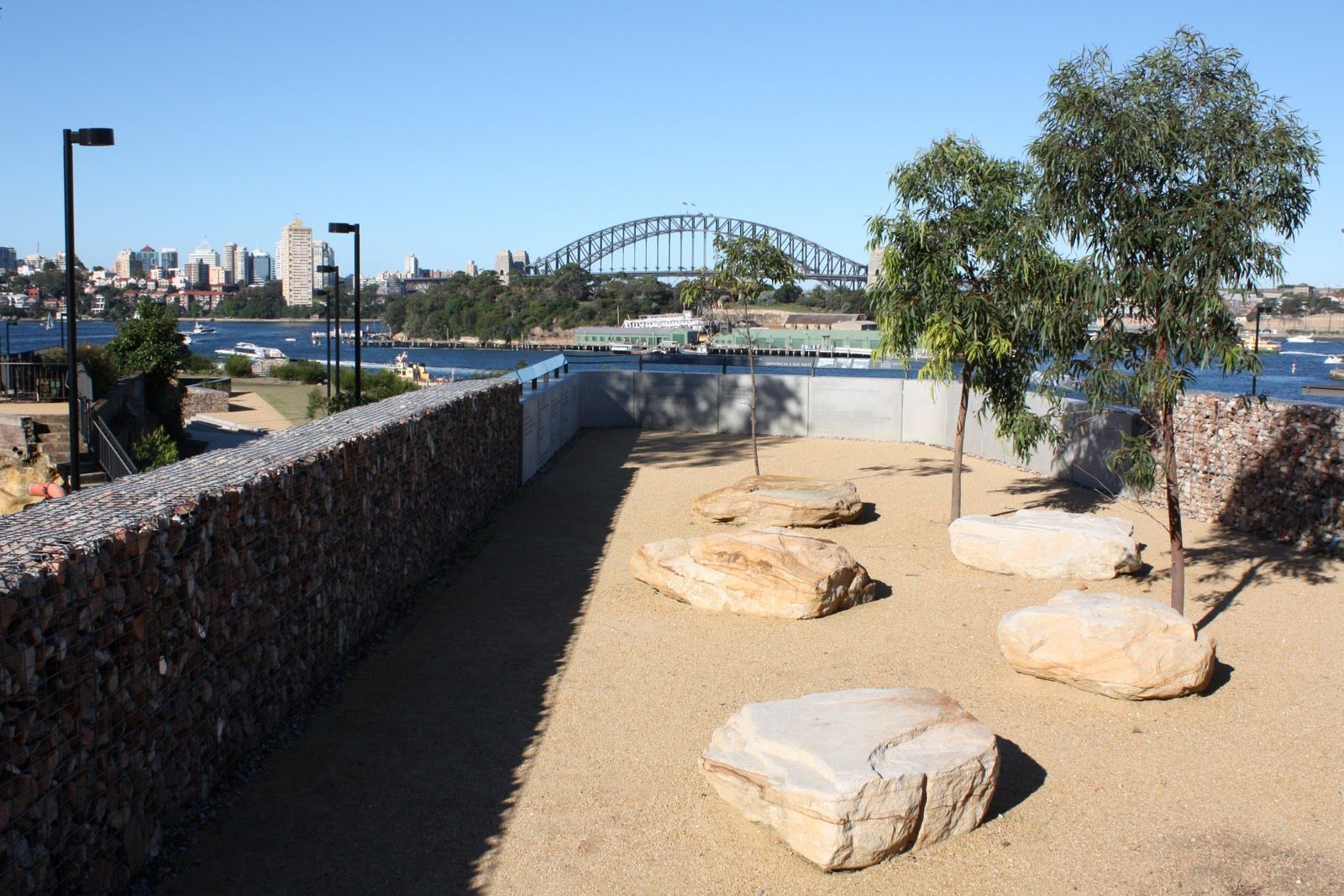 Restoration Point Rocks Ballast Point Park - Rock Walls - modlar.com