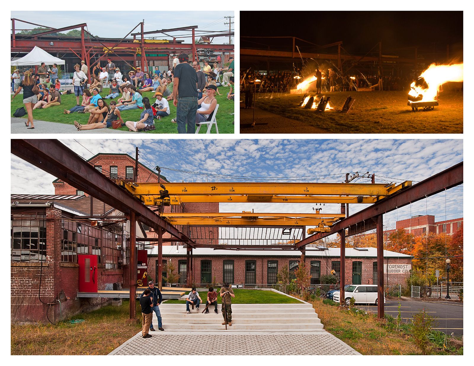 The Steel Yard Overlooking Yard
