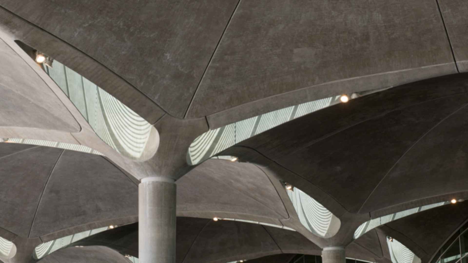 Queen Alia International Airport - Concrete Domes