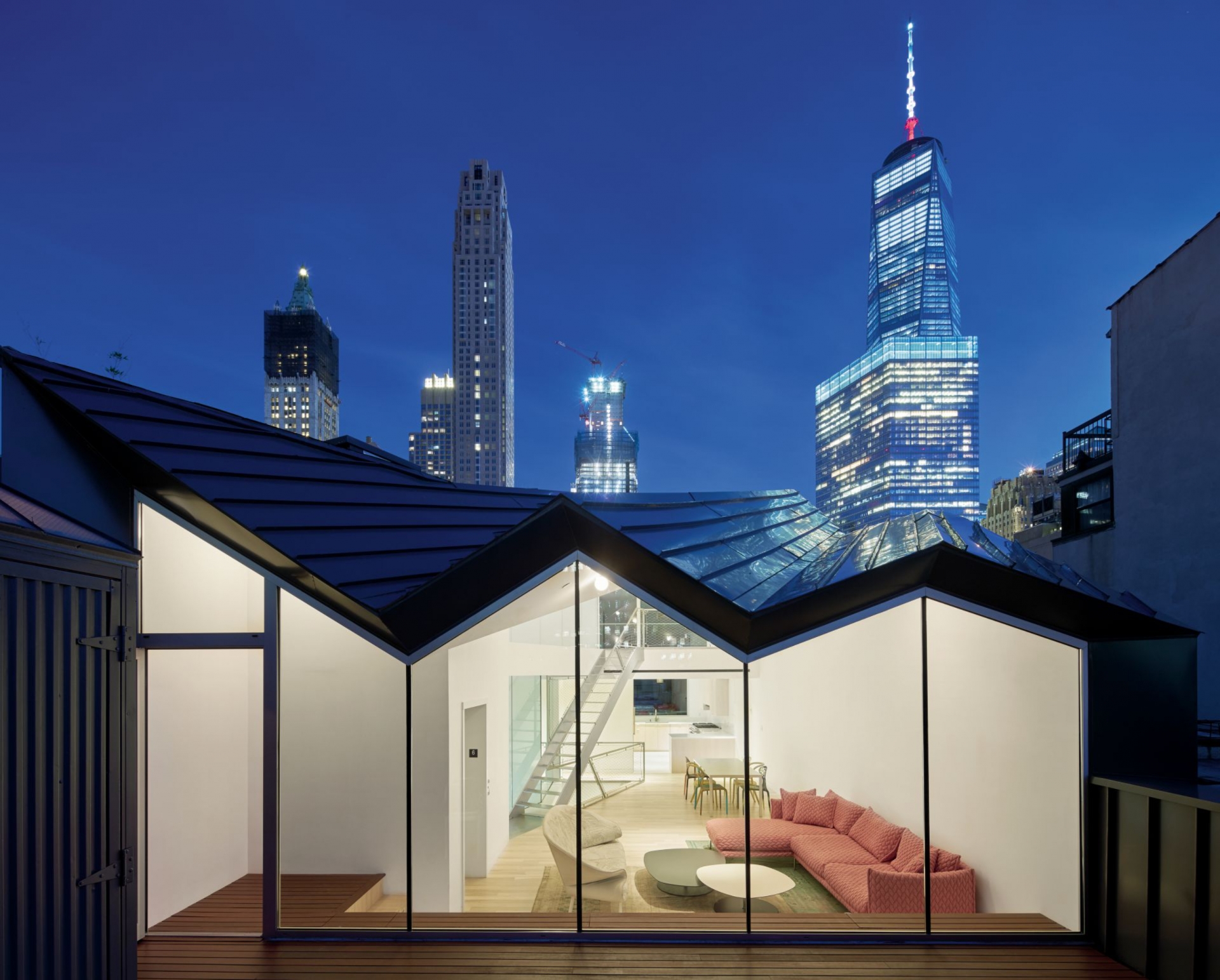Penthouse Apartment Stealth Roofing Green Building Homesite Kosten