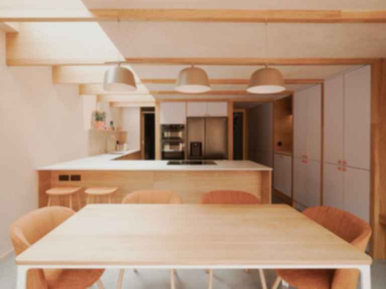 Peckham Rye House Extension - Interior - modlar.com