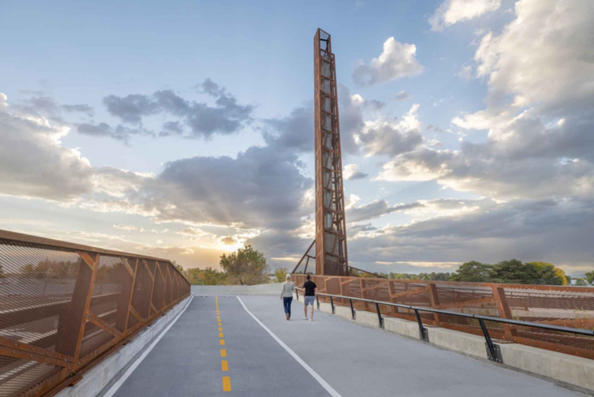 Kentucky Bridge at Broadway Station - Pedestrian Walkway