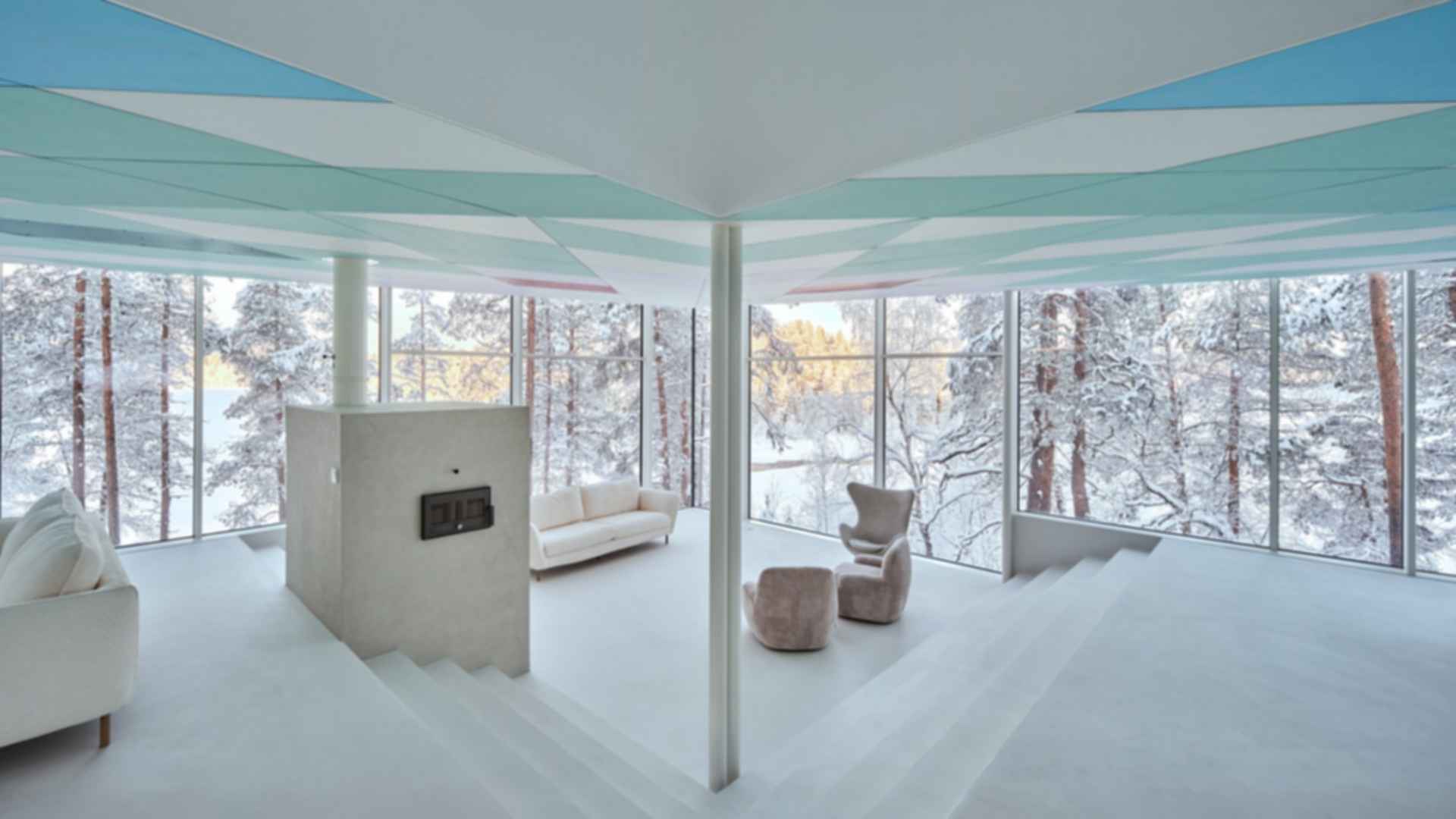 The Cliffhanger Riverside Villa - Lounge