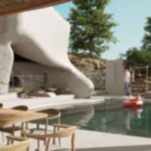 House at Giza - Poolside