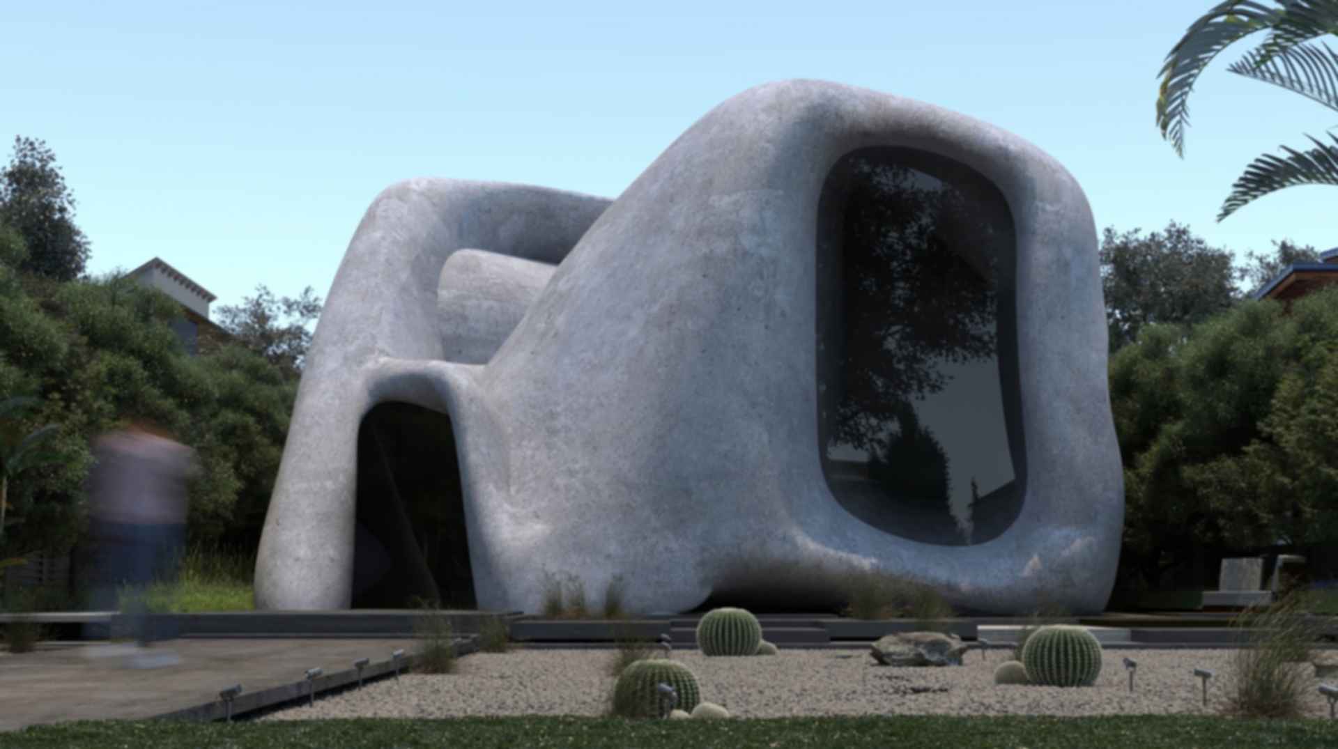 House at Giza - Entrance