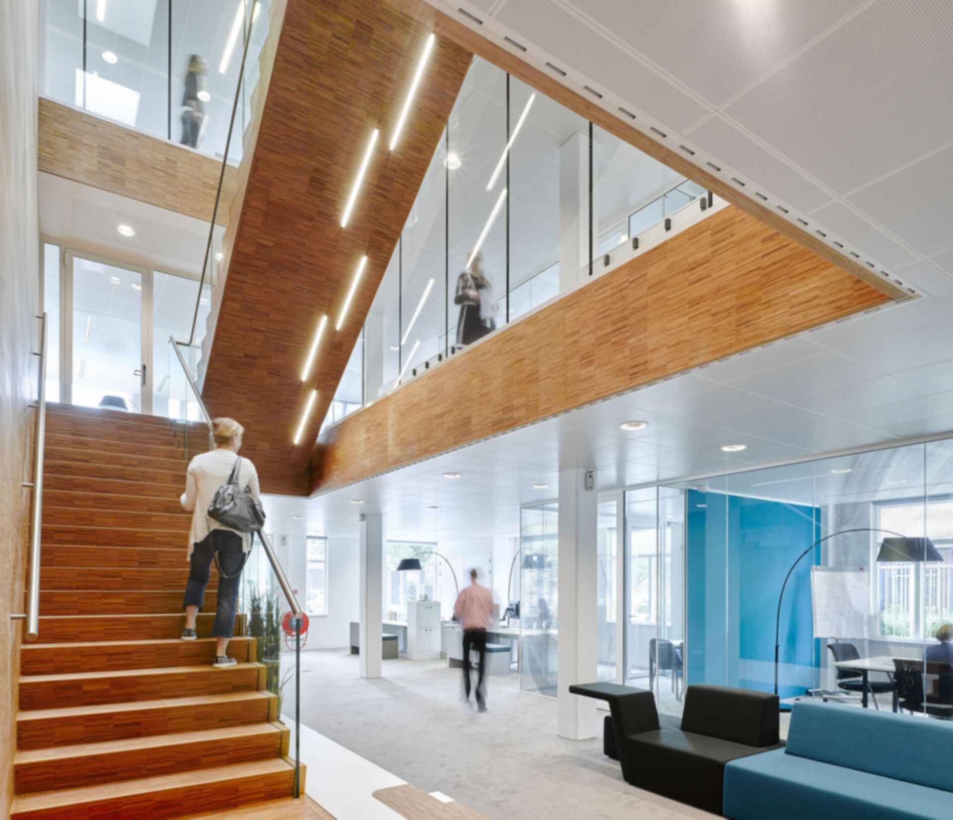Zayaz Head Office - Stairway