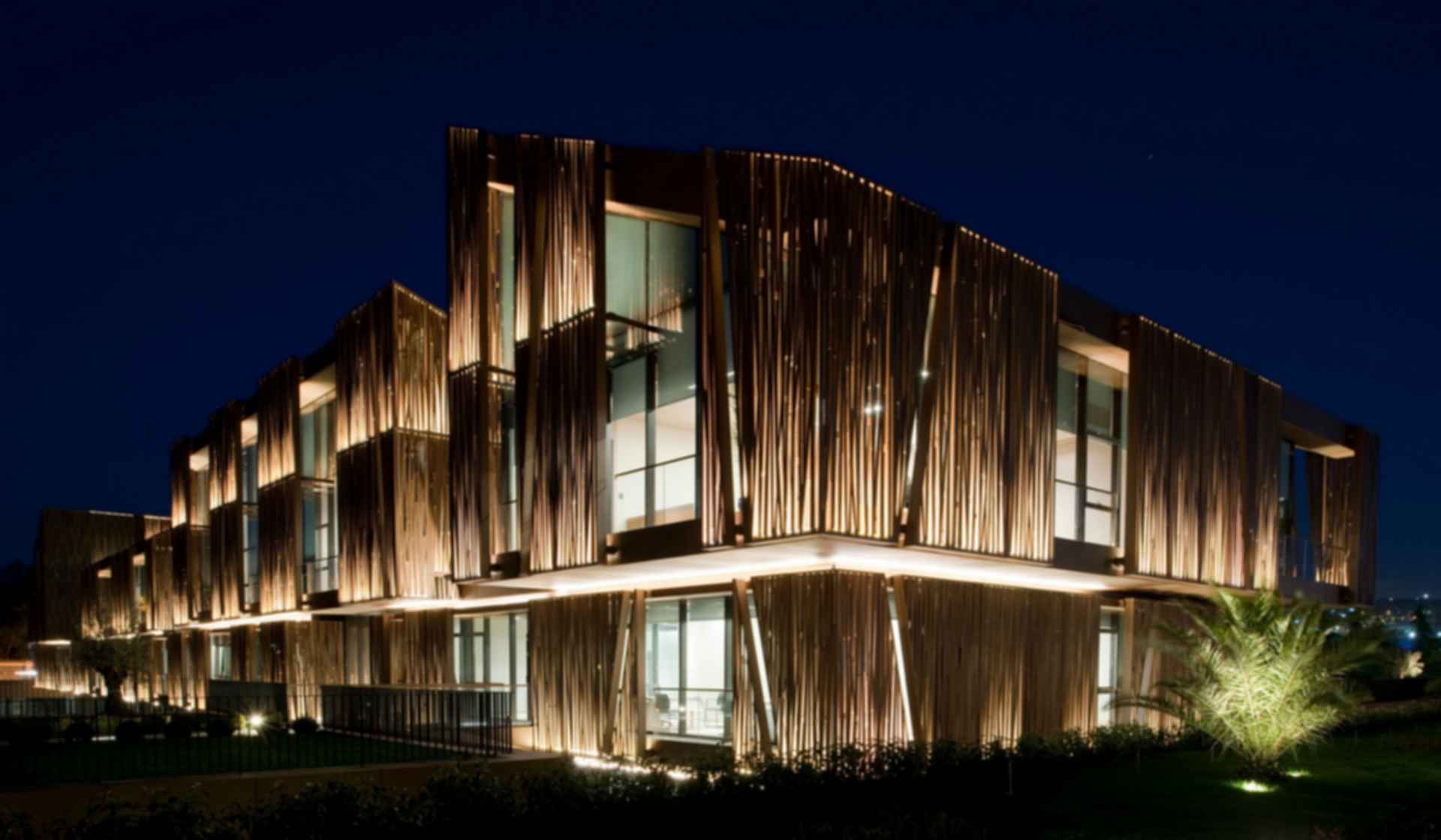 Selçuk Ecza Headquarters - By Night