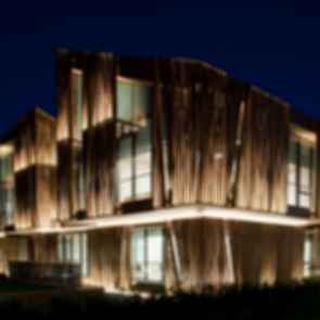 Selçuk Ecza Headquarters - By Night