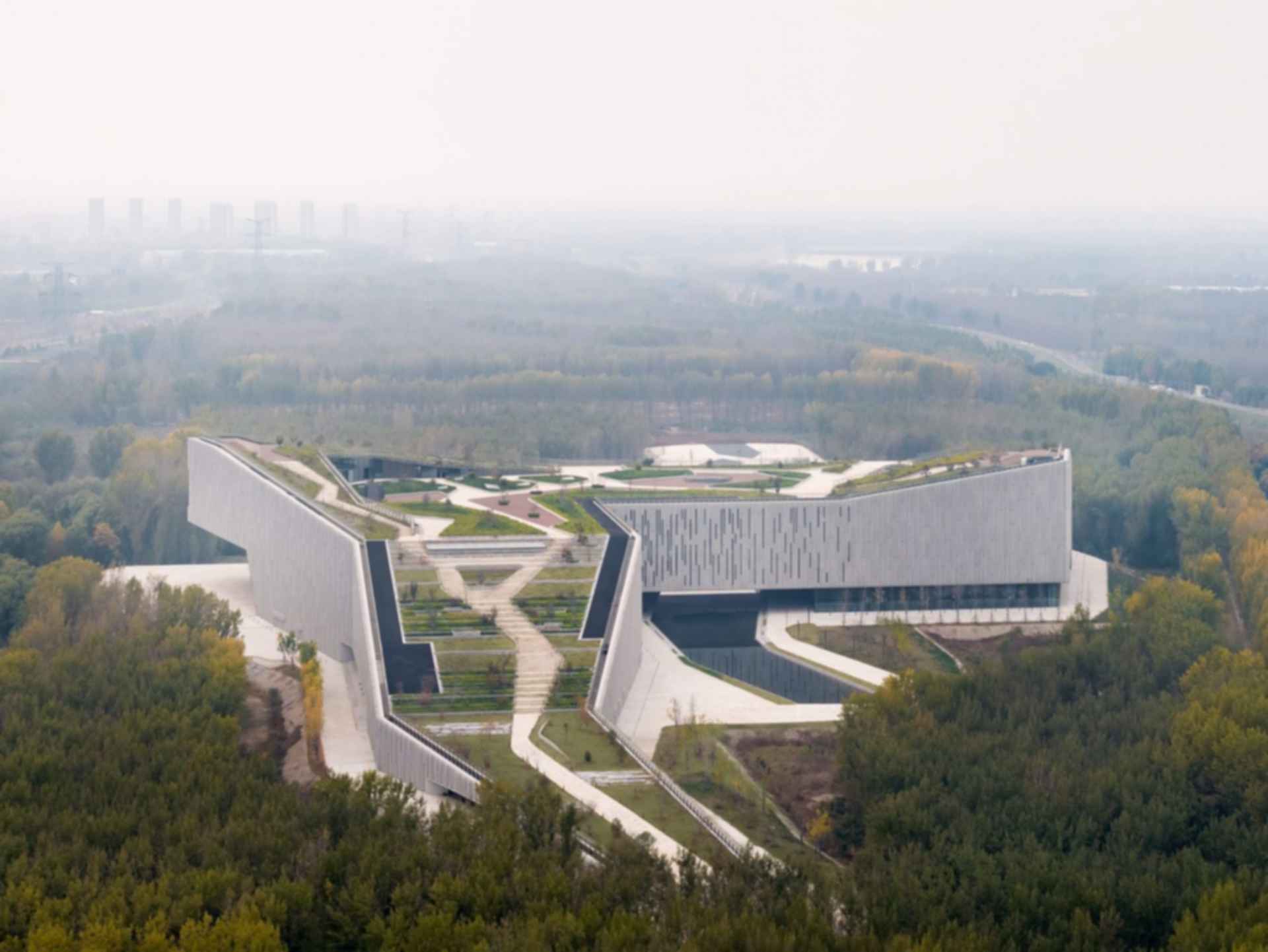 Yellow River National Museum - Aerial View