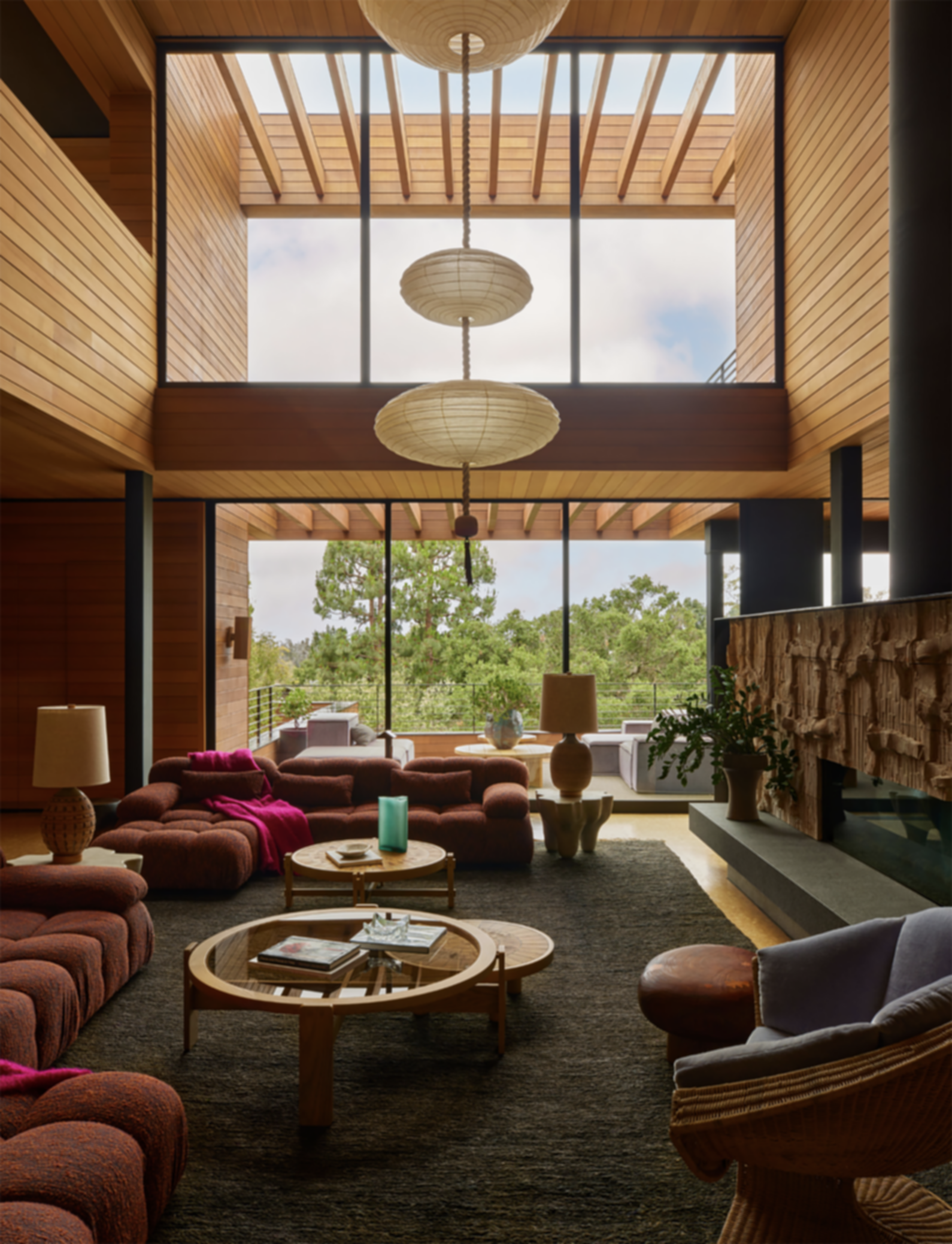 Rustic Canyon Residence - Lounge