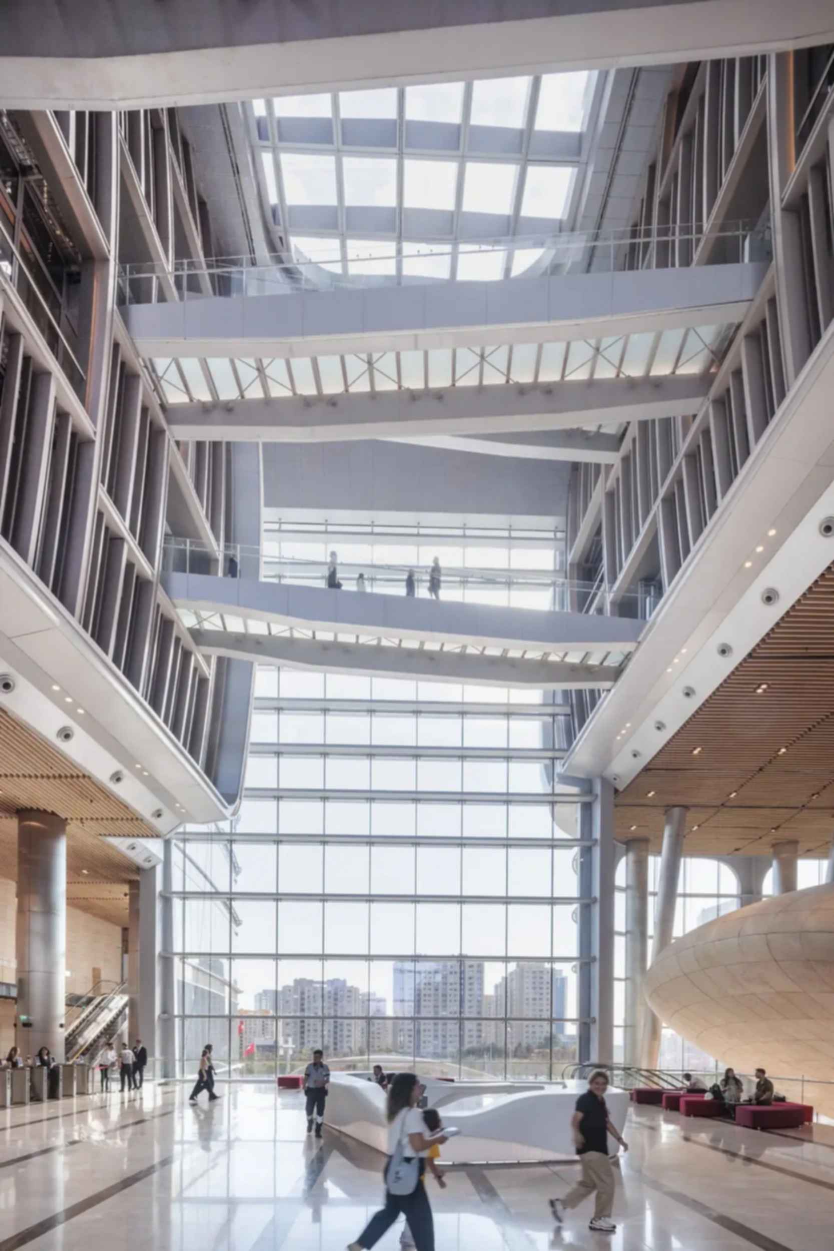 Ziraat Bank Headquarters - Atrium