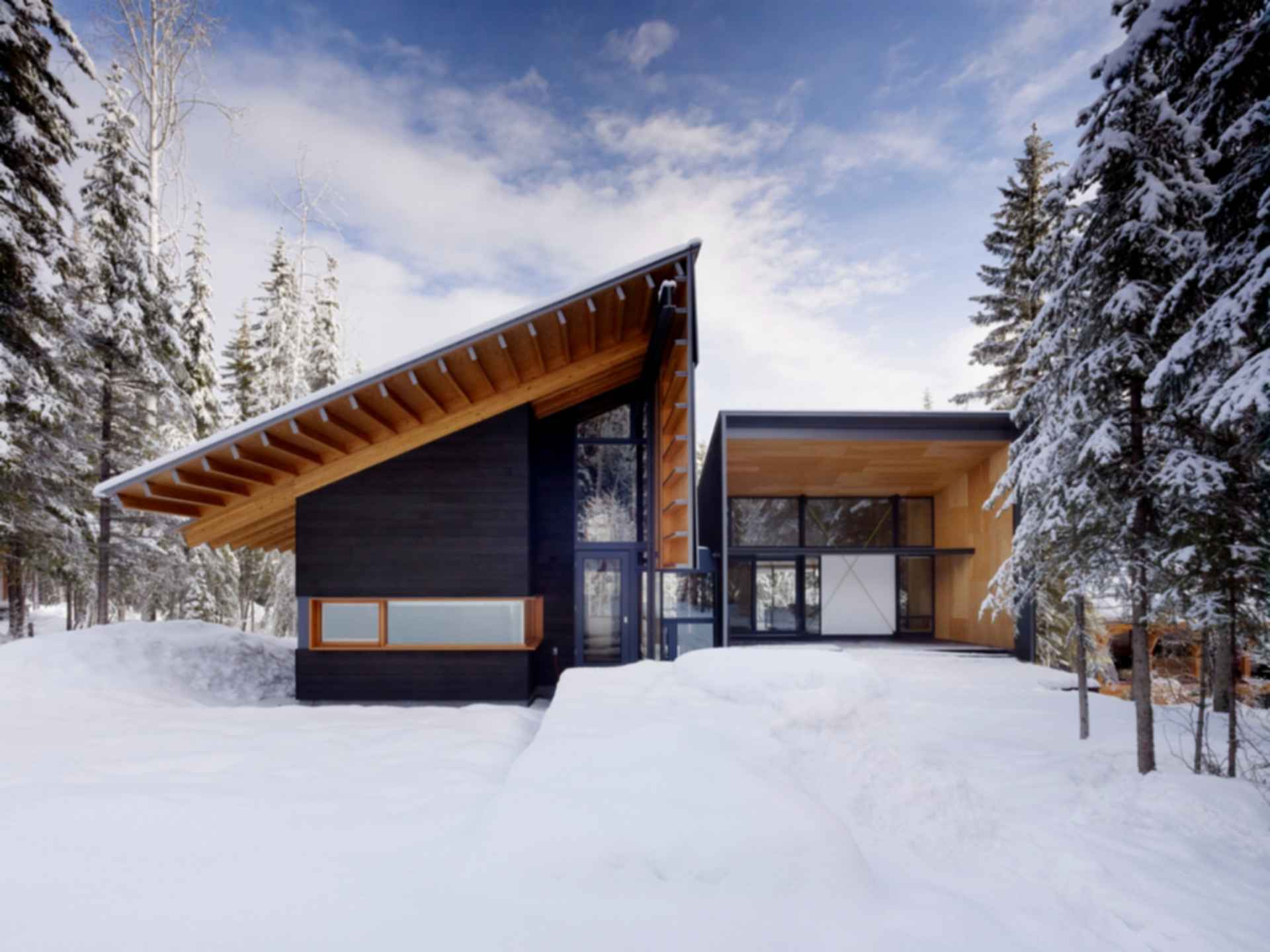 Kicking Horse Residence - By Day