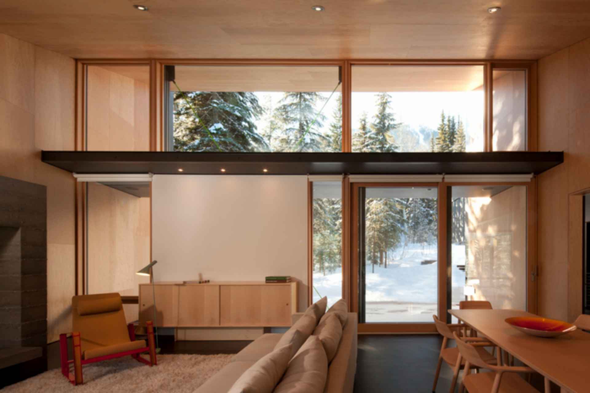 Kicking Horse Residence - Living Pavilion
