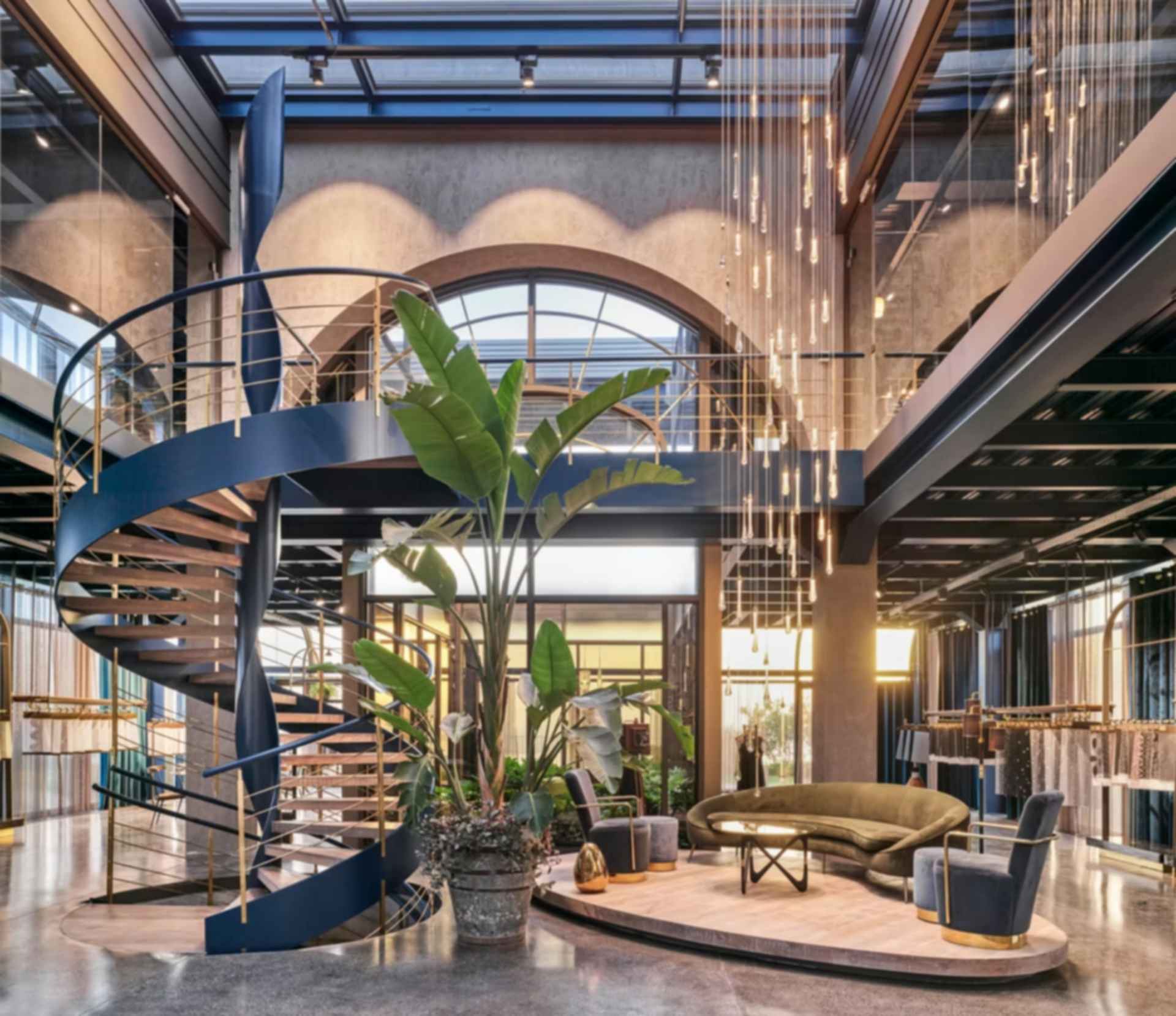 Antik Dantel Headquarters - Spiral Stairs