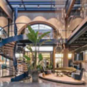Antik Dantel Headquarters - Spiral Stairs