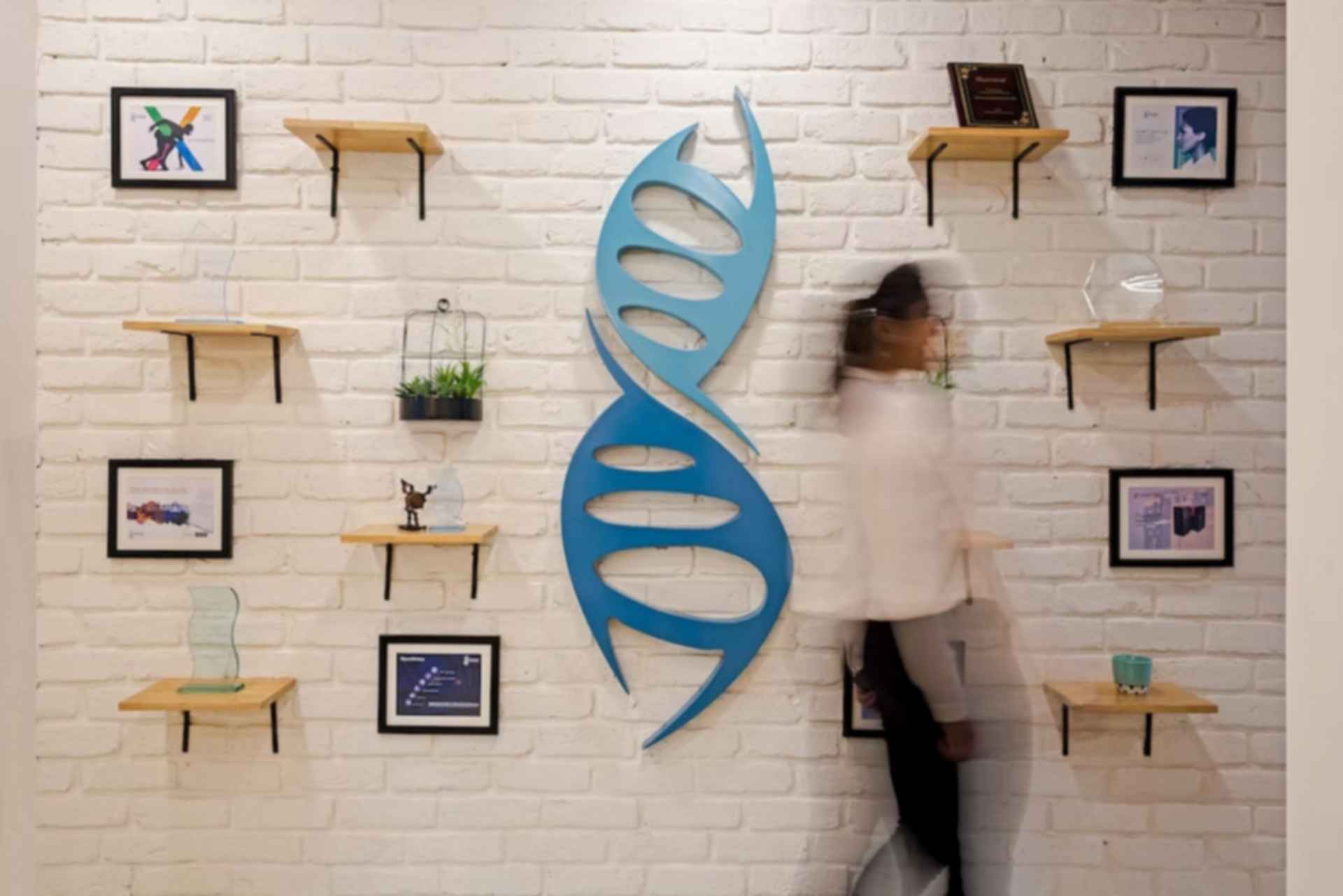 The Helix Office - Reception Area