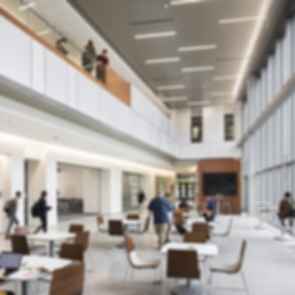 Wayne State University's Mike Ilitch School of Business - Atrium