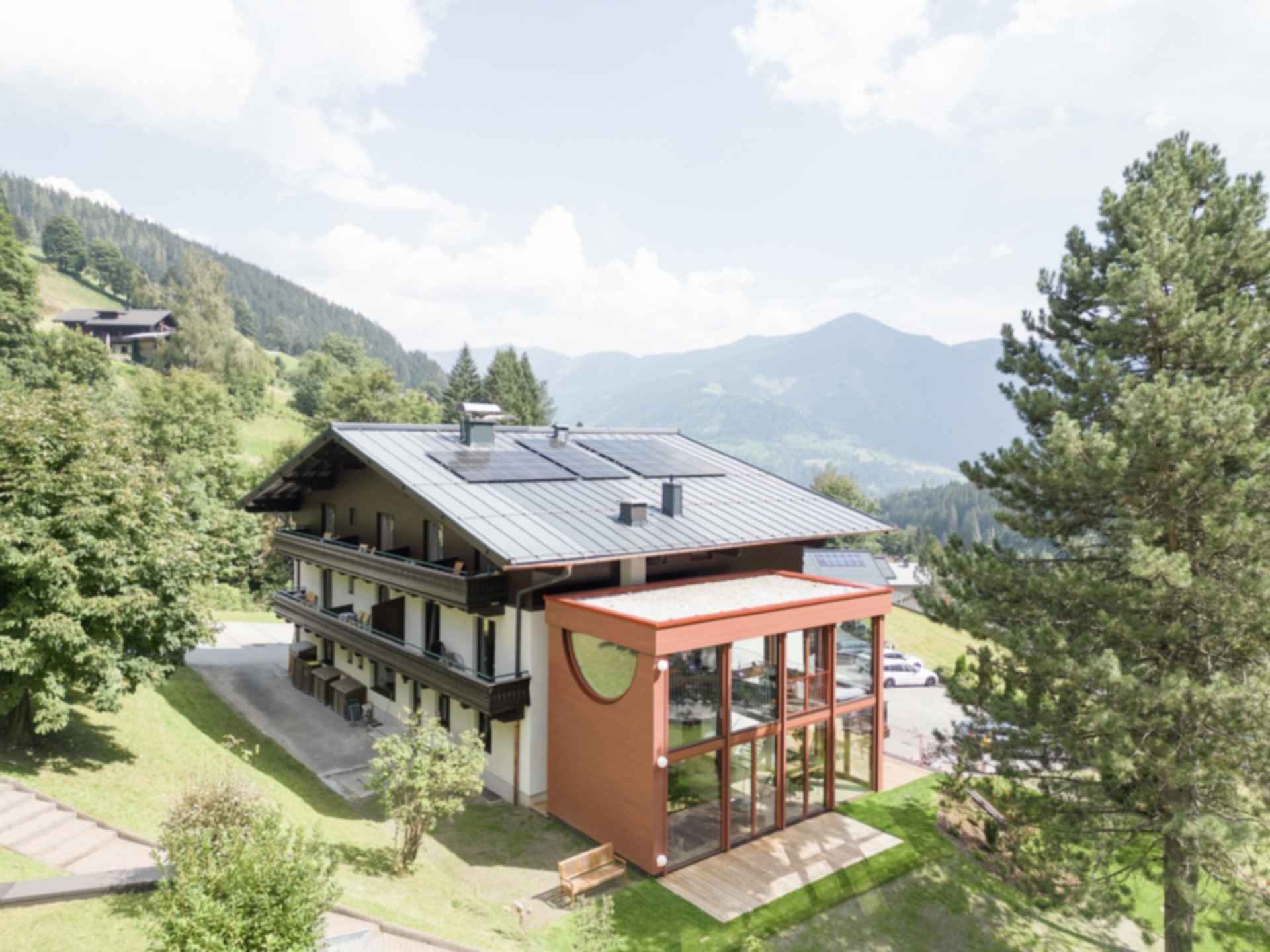 House Schmitten - Aerial View