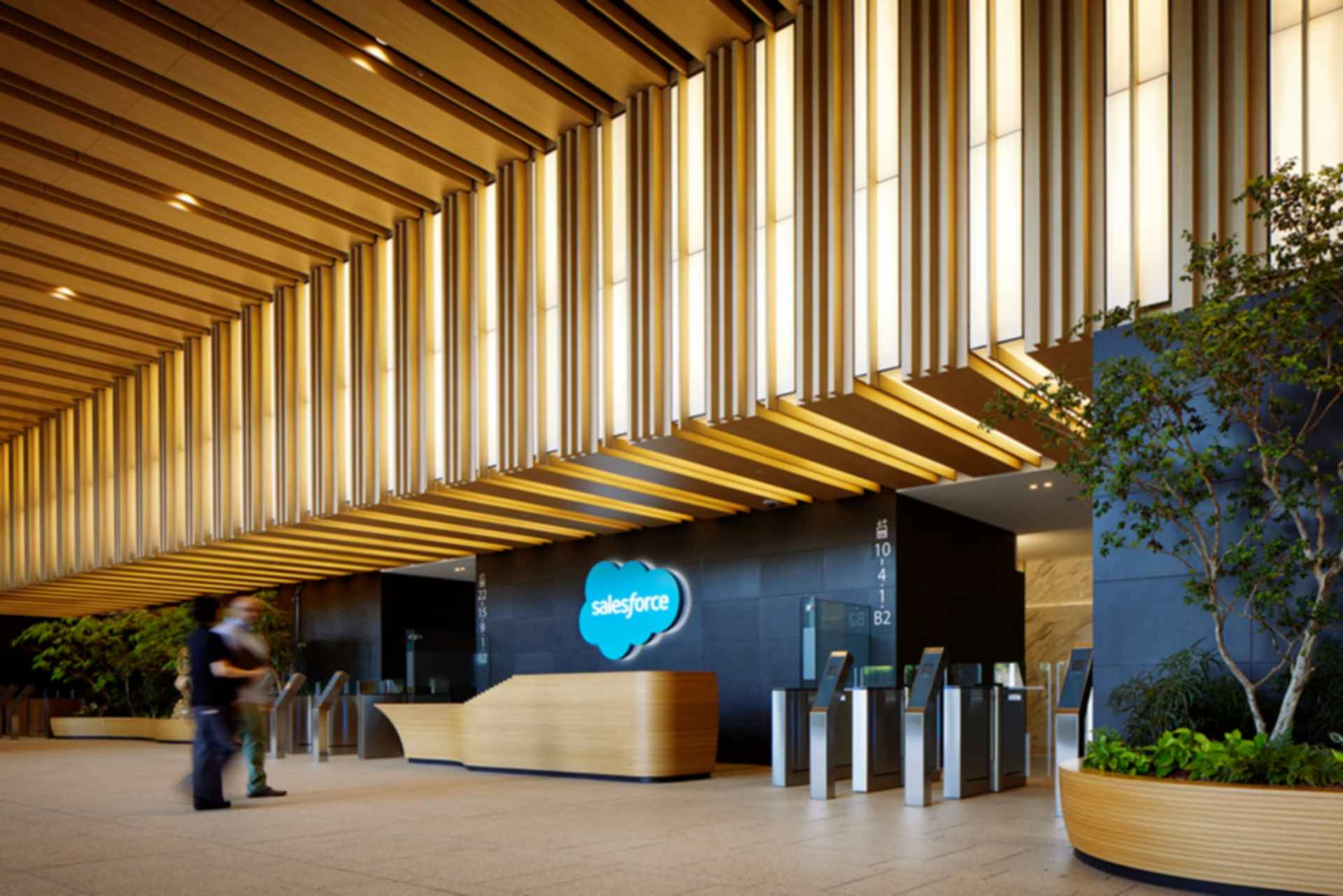 Salesforce Tokyo Ohana Floor