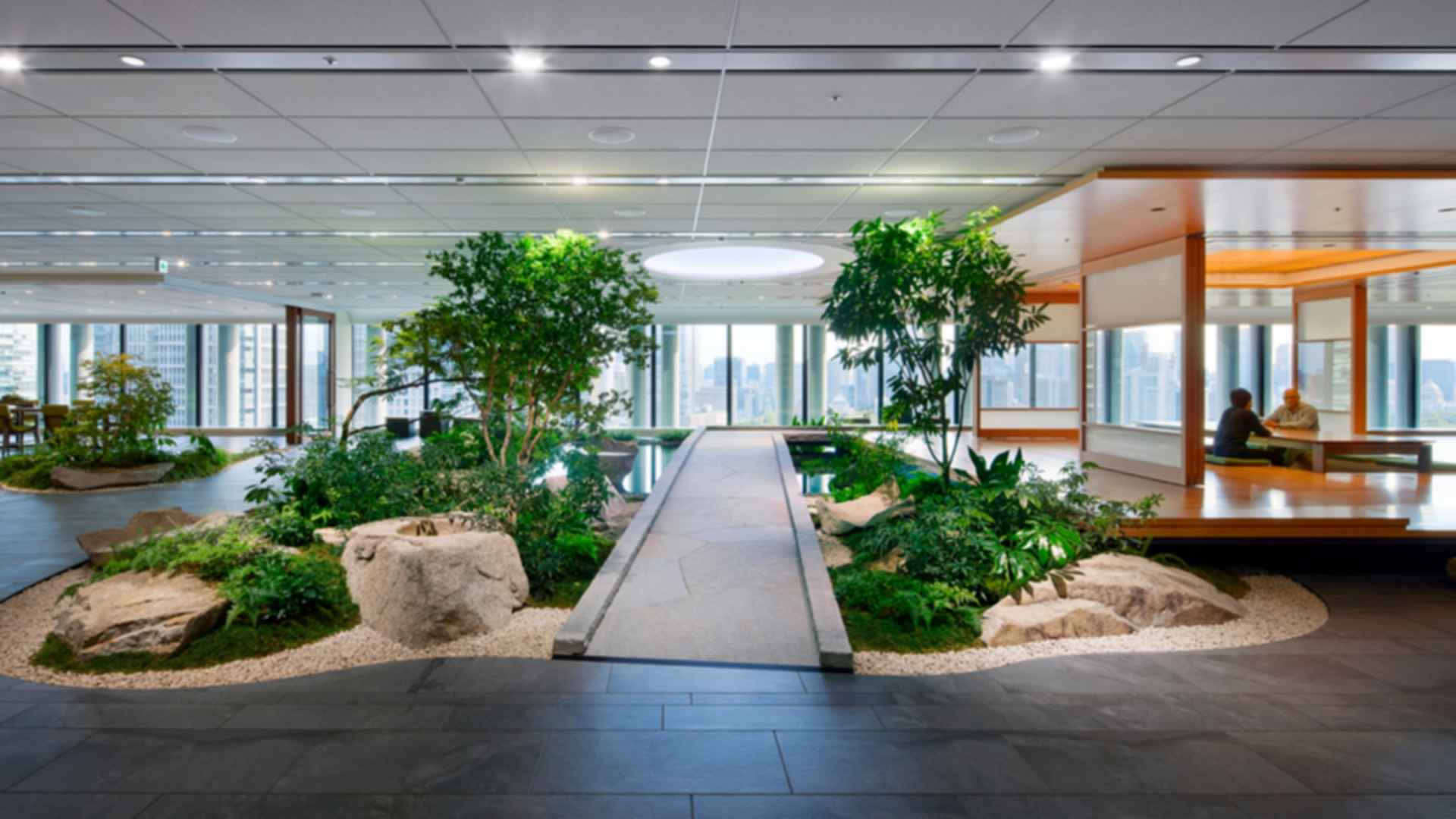Salesforce Tokyo Ohana Floor - Garden