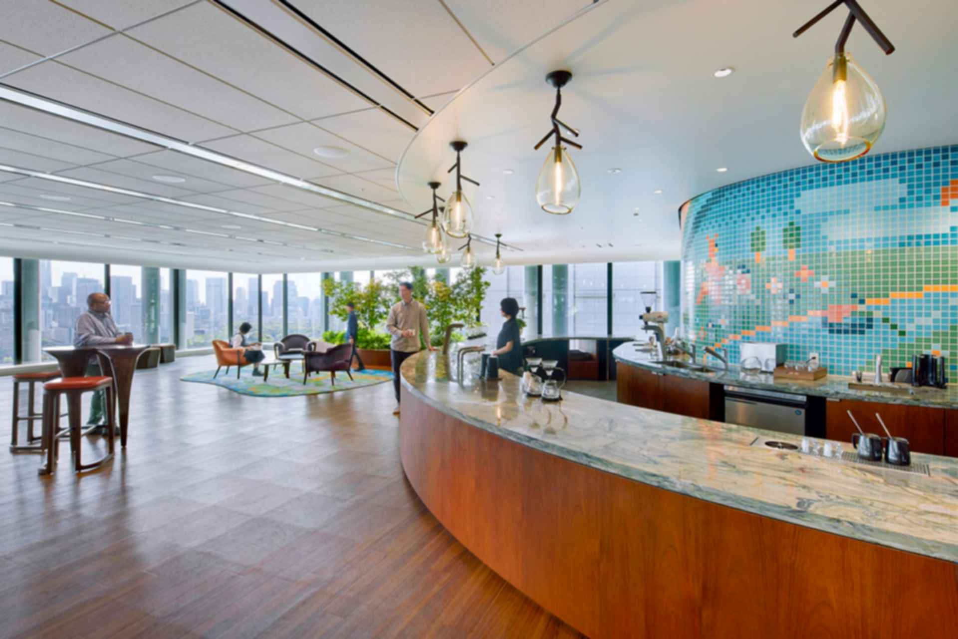 Salesforce Tokyo Ohana Floor - Cafe