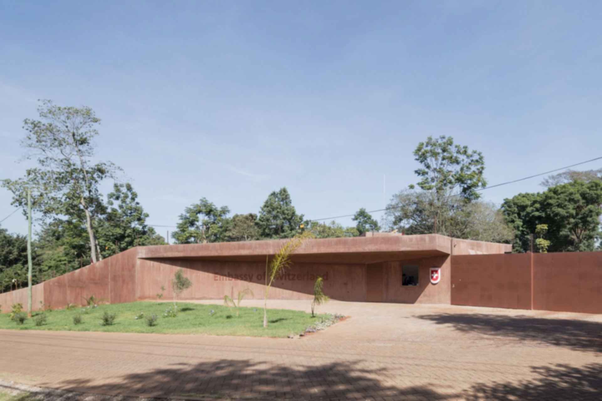 Swiss Embassy Nairobi - Entrance