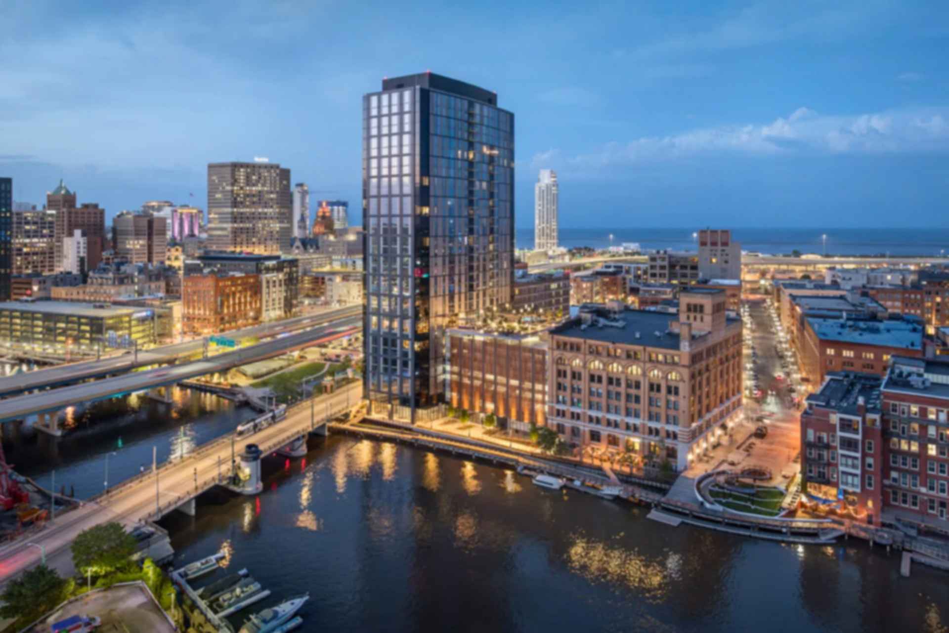 333 North Water Street -  Aerial View