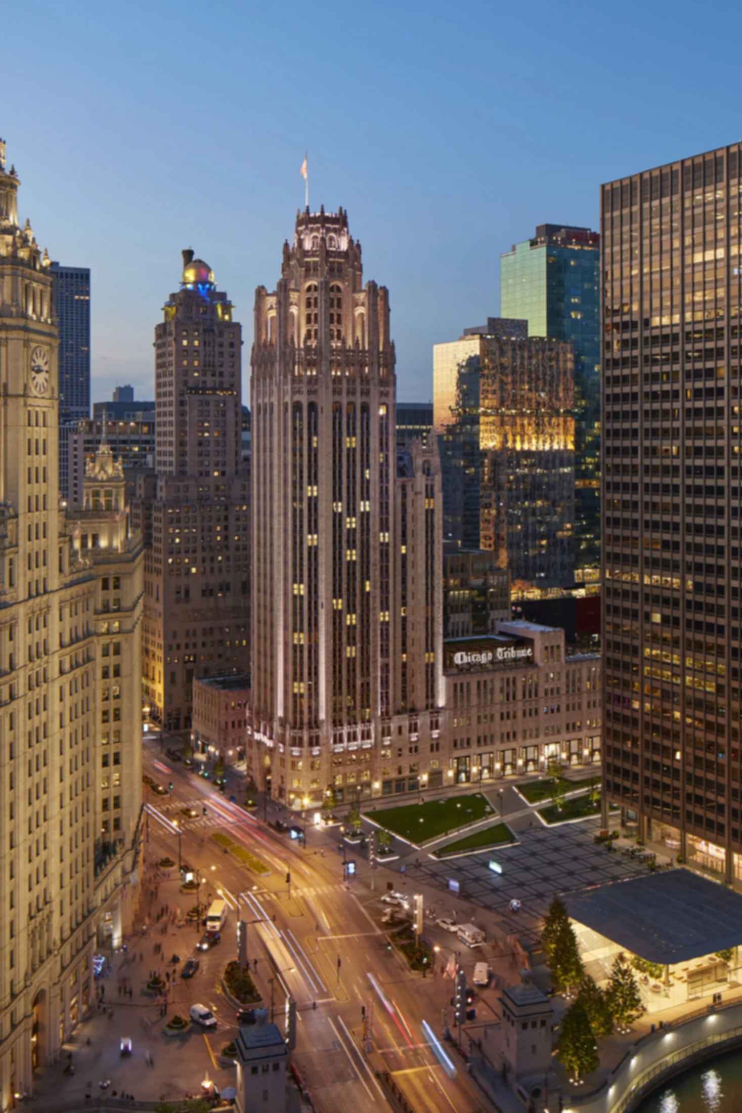 Tribune Tower Conversion - Exterior