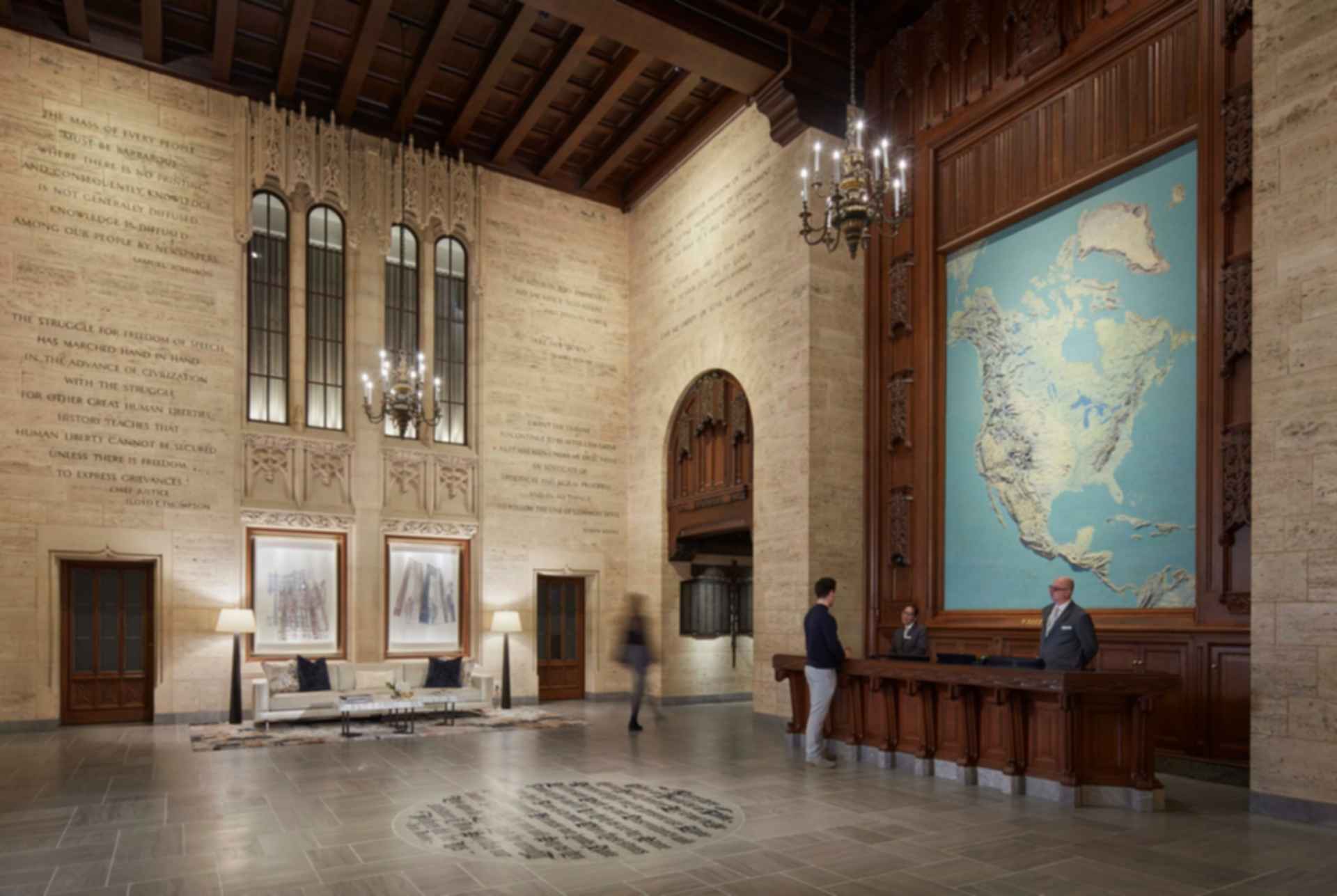 Tribune Tower Conversion - Lobby