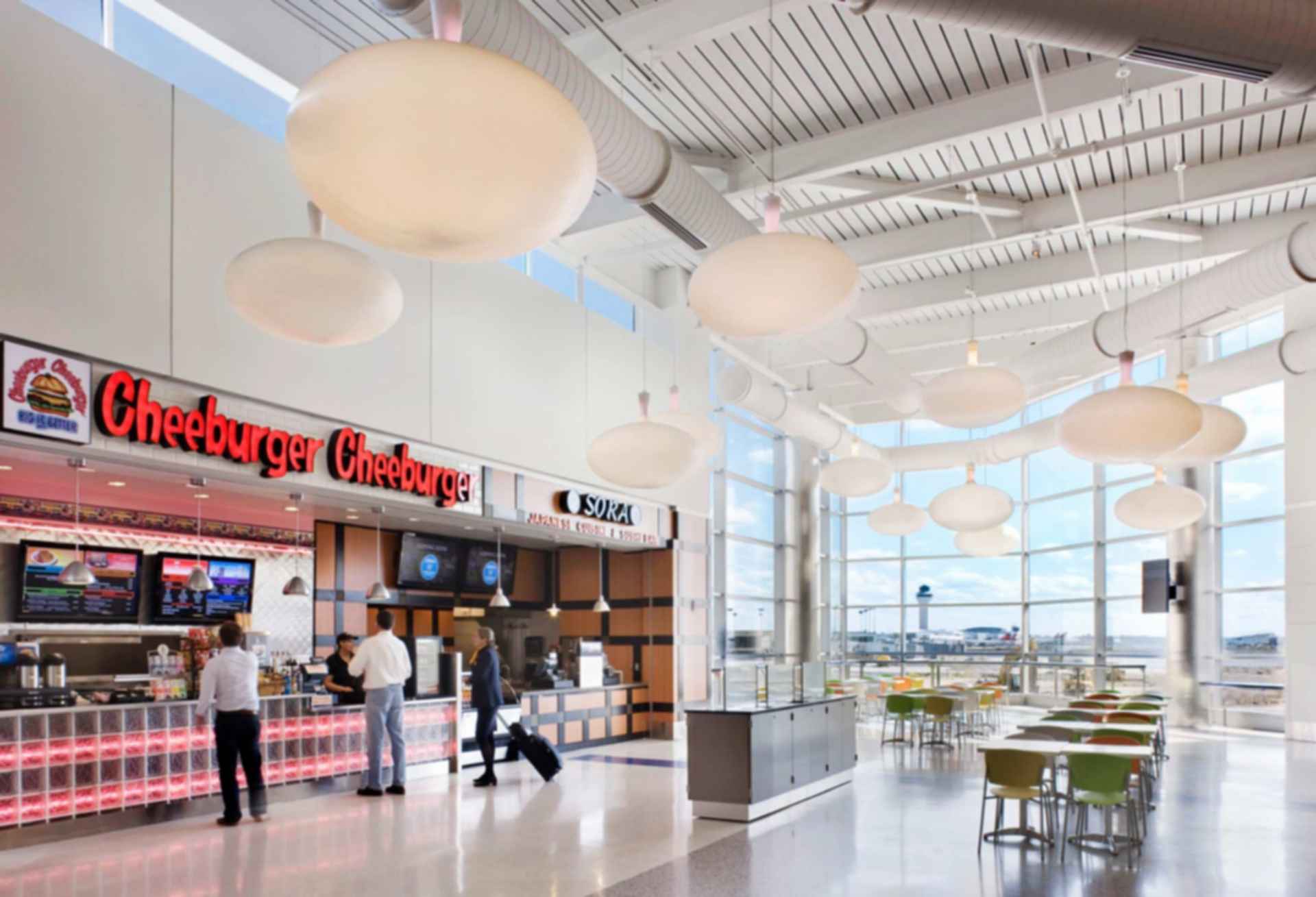 Detroit Metropolitan Airport - Food Court