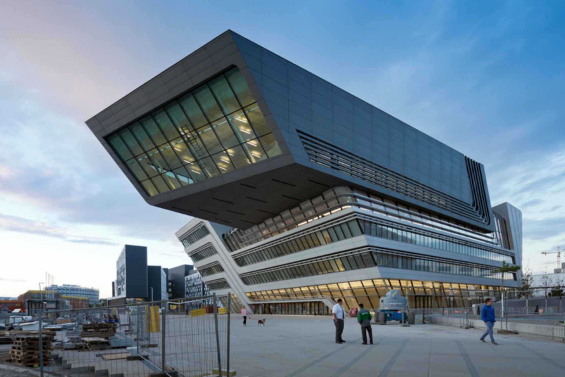 Library and Learning Center of Economics Vienna - Exterior