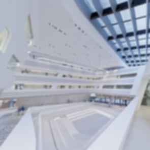 Library and Learning Center of Economics Vienna - Atrium