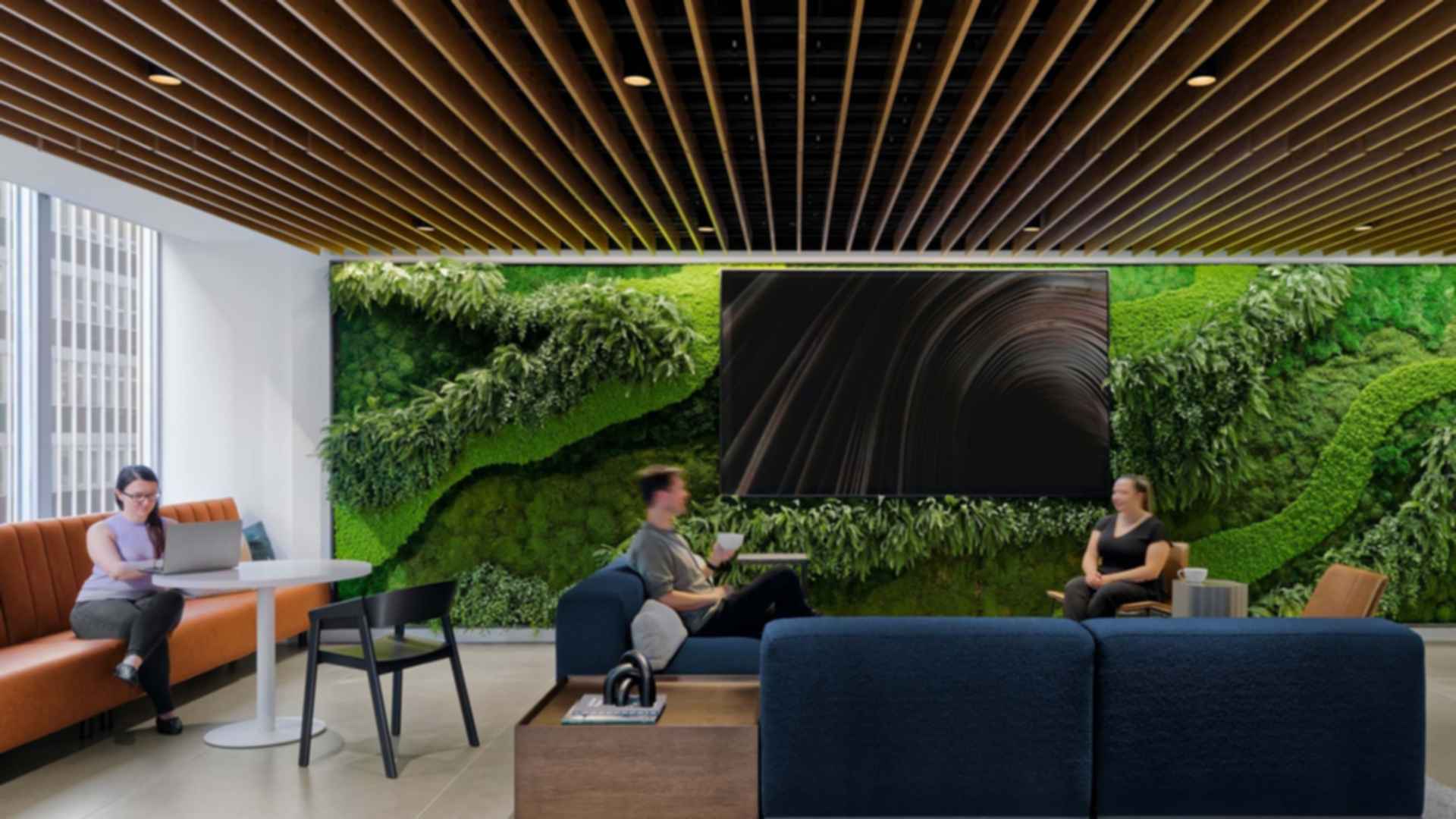 Credit Agricole - Green Wall