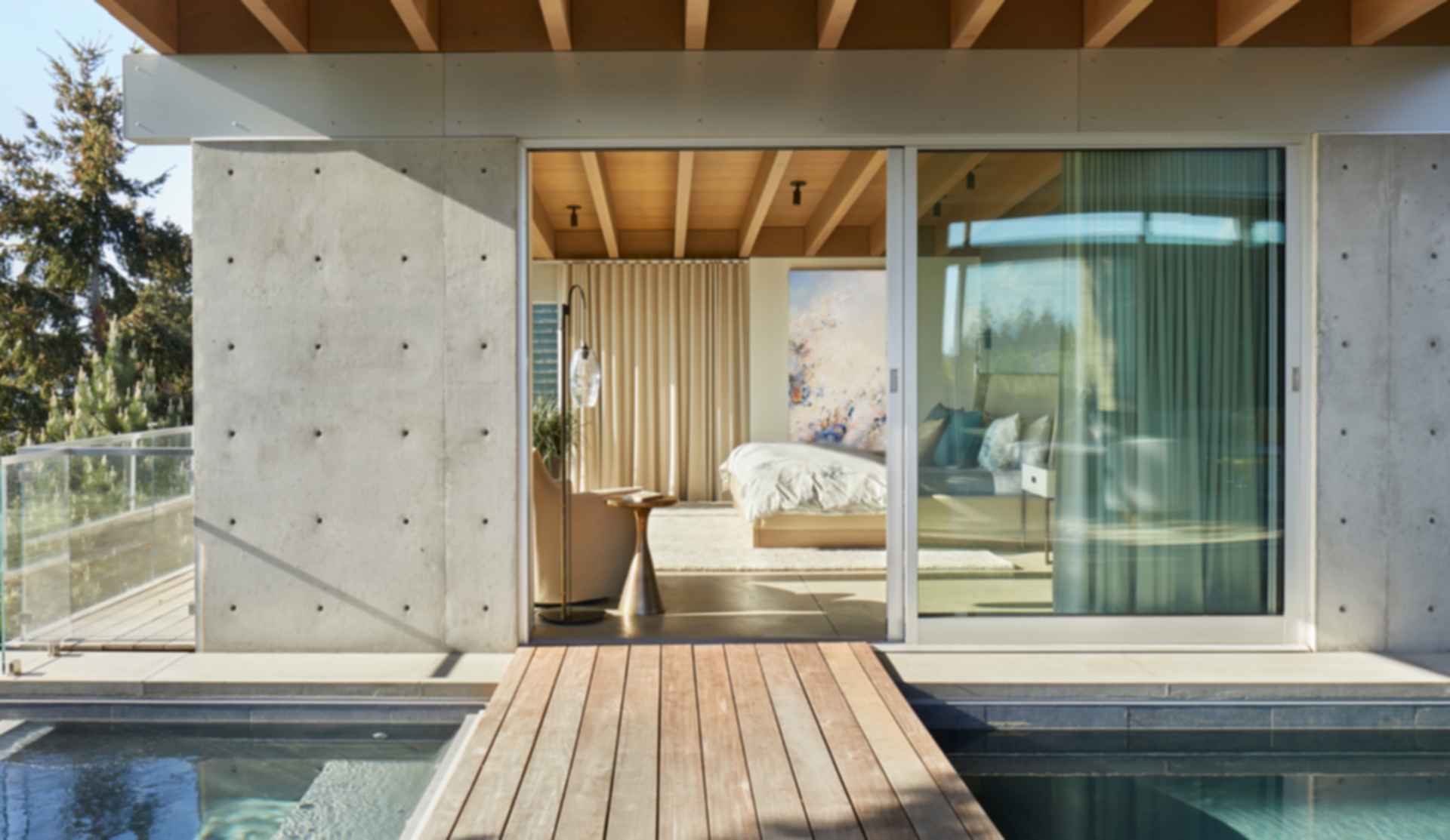 Mercer Island Modern - Footbridge