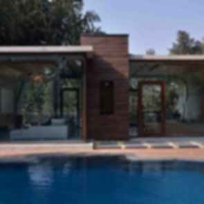 New Delhi Pool House - Exterior