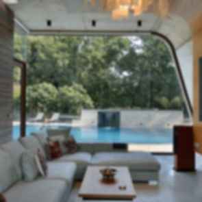 New Delhi Pool House - Interior