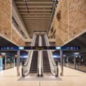 Sydney Metro Barangaroo Station - Escalators